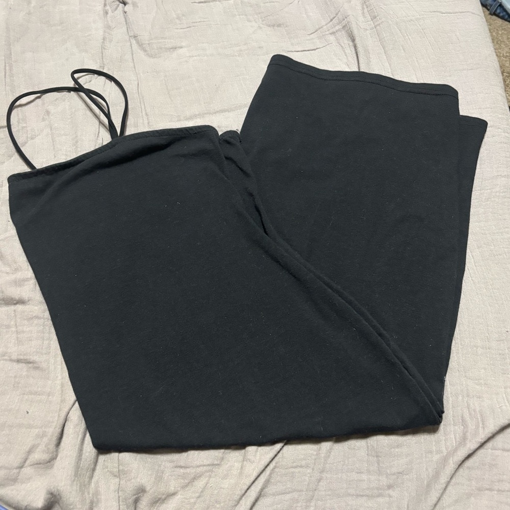 Black Spaghetti Strap Dress